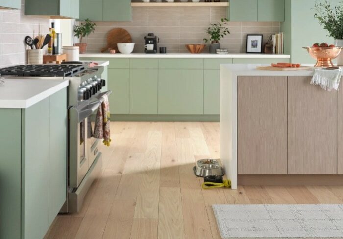 Hardwood kitchen flooring | Pucketts Flooring